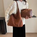 Soft Suede Shoulder Bag