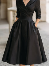 Satin Midi Dress