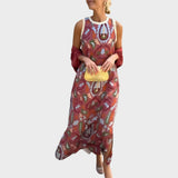 Two-Piece Dress and Kimono Set