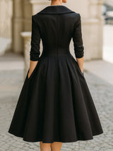 Satin Midi Dress