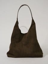 Soft Suede Shoulder Bag