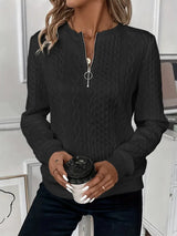 Elegant knitted sweater for autumn