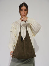 Soft Suede Shoulder Bag