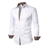 Men's Paisley Print Shirt | Comfortable Fit | Business & Casual
