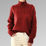 Women's Turtleneck sweater - elegance and warmth