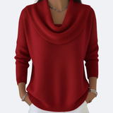Cozy Ruffle Neck Sweater
