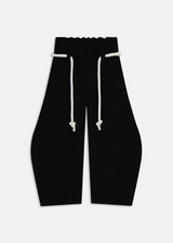 Women’s Barrel Baggy Leg Sweatpants with Elastic Loop Waist