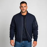 Stylish Men's Classic Design Bomber Jacket