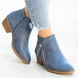 Women's orthopedic leather boots