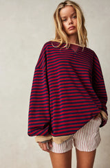 Colorful striped sweater for women | Perfect for everyday wear