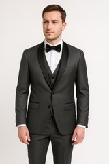 Men's 3-piece slim fit suit set | Elegant suit for formal occasions