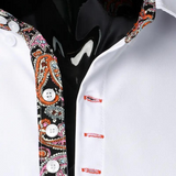Men's Paisley Print Shirt | Comfortable Fit | Business & Casual