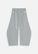 Women’s Barrel Baggy Leg Sweatpants with Elastic Loop Waist