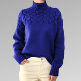 Women's Turtleneck sweater - elegance and warmth