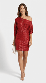 Sequin Mini Dress