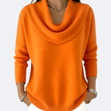 Cozy Ruffle Neck Sweater