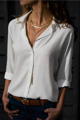 Women's Casual long sleeve blouse