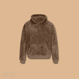 Unisex Teddy Hoodie | Ultra-Soft Faux Fur | Kangaroo Pocket
