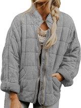 Women's Quilted Jacket | Cotton & Polyester