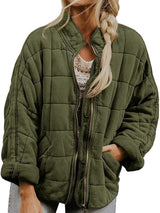 Women's Quilted Jacket | Cotton & Polyester