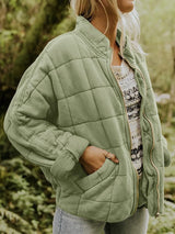 Women's Quilted Jacket | Cotton & Polyester
