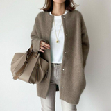 Women's Warm cardigan with elegant details
