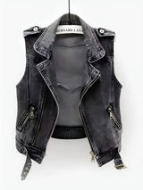 Denim vests for women - Debi
