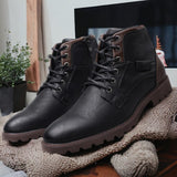 Men's Leather Ankle Boots | Cushioned Insole | Ergonomic Design