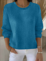 Soft Knit Sweater for Women - Elegant and Comfortable for Everyday Wear