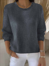 Soft Knit Sweater for Women - Elegant and Comfortable for Everyday Wear