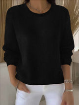Soft Knit Sweater for Women - Elegant and Comfortable for Everyday Wear