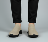Men's Slip-On Knit Sneakers Lightweight Walking Shoes