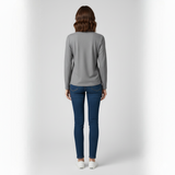 Women's Textured Quarter-Zip Mock Neck Pullover