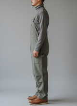 Men’s Workwear Bib Overalls Cotton Canvas Utility Dungarees