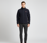 Men’s Full Zip Fleece Jacket with Stand Collar and Pockets