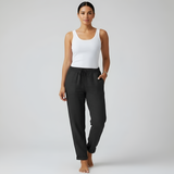 Women’s Linen Drawstring Pants Relaxed Fit Casual Trousers