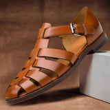 Men's Soft Leather Summer Sandal