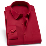 Wrinkle-Free 3D Stretch Overshirt with Micro Air Channels