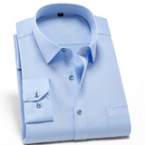 Wrinkle-Free 3D Stretch Overshirt with Micro Air Channels