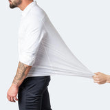 Wrinkle-Free 3D Stretch Overshirt with Micro Air Channels