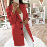 Coat with two rows of buttons - Lyla