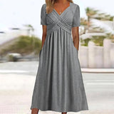 Women's A-Line Midi Dress