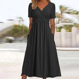 Women's A-Line Midi Dress
