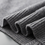 Classic wool cardigan for men