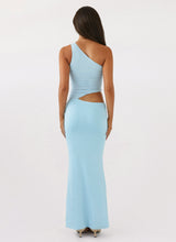 One-Shoulder Cut-Out Maxi Dress