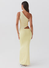One-Shoulder Cut-Out Maxi Dress