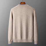 Men's cashmere zip jacket Warm and elegant - Perfect for autumn