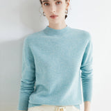 Premium Lightweight Cashmere Sweater for Women - All-Season Pullover