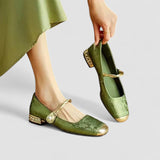 Stylish orthopedic shoes with ergonomic sole and round toe for women, comfortable and versatile for office or everyday wear