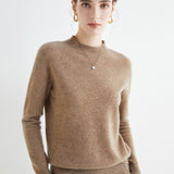 Premium Lightweight Cashmere Sweater for Women - All-Season Pullover